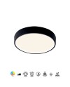 CUMBUCO II * PLAFÓN LED 40W NEGRO CCT